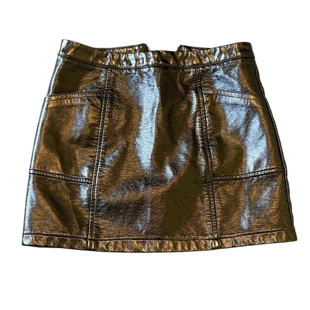 Art Class Metallic Black Skirt Girls Size 8